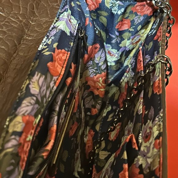 Street Level Shoulder Bag Clutch Detachable black golden plated Chain Strap - Picture 4 of 5